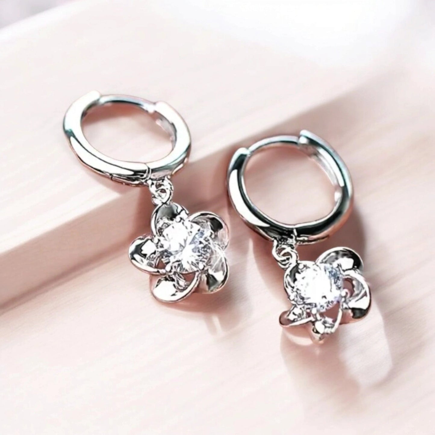 BOUCLES D'OREILLES EN ARGENT SHINY