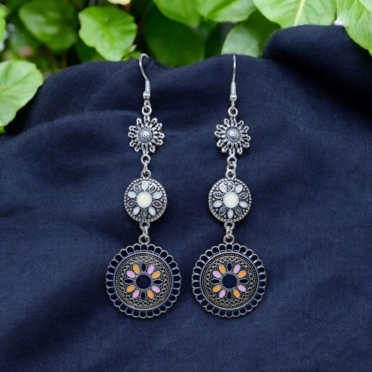 BOUCLES D'OREILLES FLEURS GALATÉE